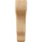 Ekena Millwork 1 3/4"W x 5 1/4"D x 7 1/2"H Plymouth Wood Bracket, Red Oak BKTW02X05X08PLRO - alternate 2